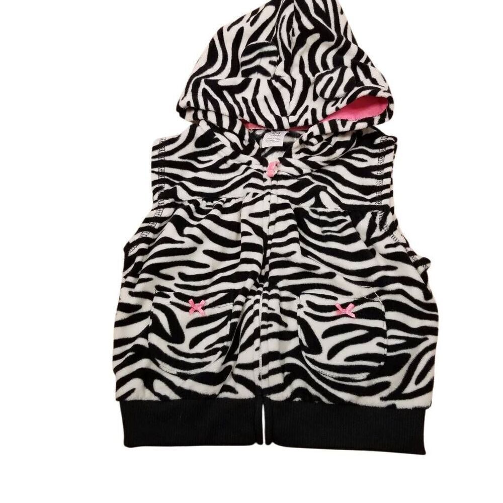 Carter's zebra vest woth ears 24 months